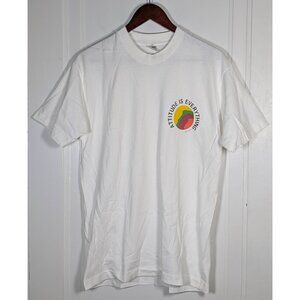 ​Vintage 90s Attitude Is Everything Jeff Keller Shirt Large Single Stitch VTG